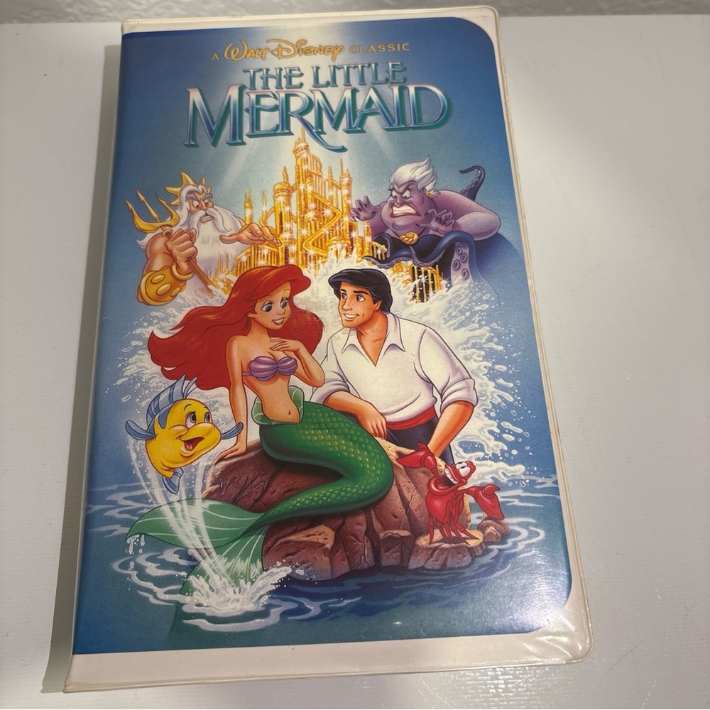 Little mermaid VHS, the Classics banned cover
